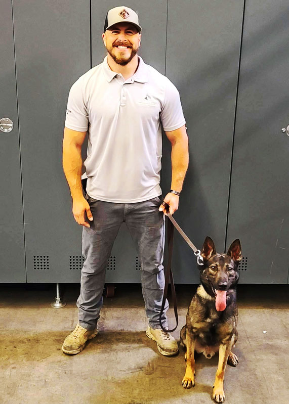 K9 Spotlight Winner: Jordan Potts & Pablo