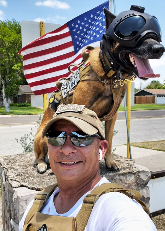 K9 Spotlight Winner: Lawrence Ervin & K9 Aurnia