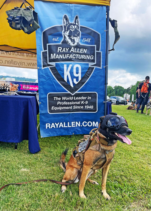 K9 Spotlight Winner: Lawrence Ervin & K9 Aurnia