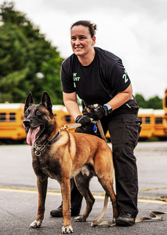 K9 Spotlight Winner: Beth Roberts & K9 Dane